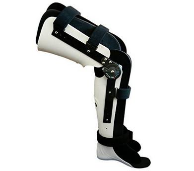 China Aluminum Hinge Cast Orthopedic Walking Boots Adjustable For Foot for sale