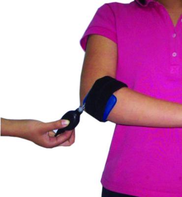 China Hot / Cold Air Compression Elbow Support Brace Flexible With Pneumatic Pump for sale