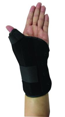 China Left Right Orthopedic Wrist Brace Hand Wrist Support Polyester Non Latex Materials for sale