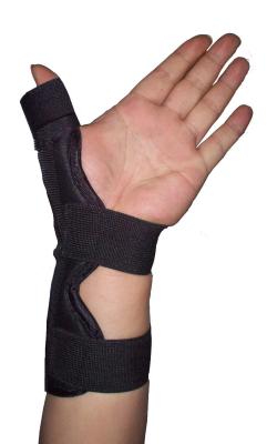 China Comfortable Orthopedic Wrist Brace Polyester Fabric Coating With Foam for sale