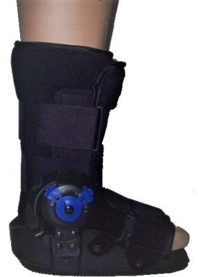 China Comfortable Short Post Op Ankle Walking Boot For Stress Fracture Broken Ankle for sale