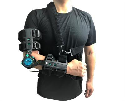 China Post Op Telescopic Orthopedic Elbow Brace Support Breathable With Hand Grip for sale