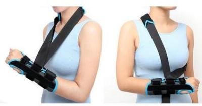 China Plastic Buckle Orthopedic Wrist Splint With Removable Shoulder Strap for sale