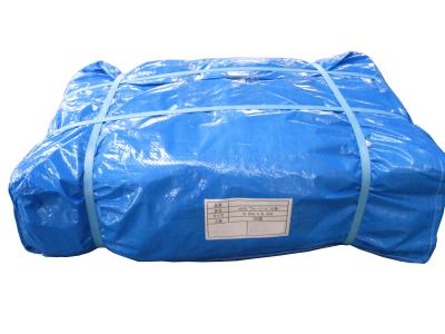 China Waterproof Poly Tarpaulin Water Resistant PE Tarpaulins Orange Blue Car Plastic Sheet for sale