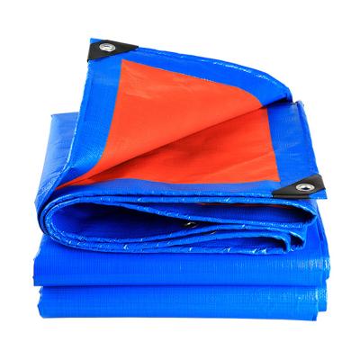 China Water Resistant Blue Lightweight PE Tarpaulin Waterproof PE Tent Dustproof Fabric For Cover for sale