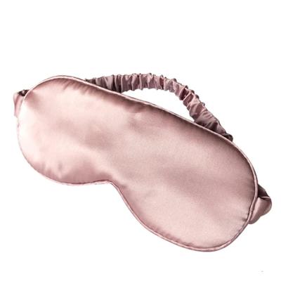 China Wholesale Custom Adjustable Sleep Mask Travel Luxury Hair Hand Logo Anti-Wrinkle Silk Satin Eye Mask For Sleeping for sale