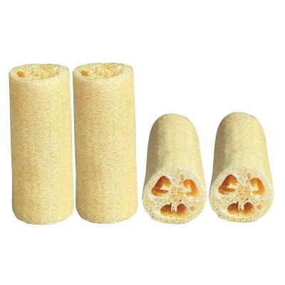 China 2022 All Natural Wholesale Natural Body Skin Loofah Narrow Sponge Scrubber Exfoliating Bath Loofah Sponge Loose Pouf for sale