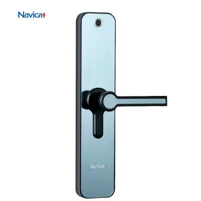 China High security stainless steel front waterproof digital biometric wifi electronic door lock for sale