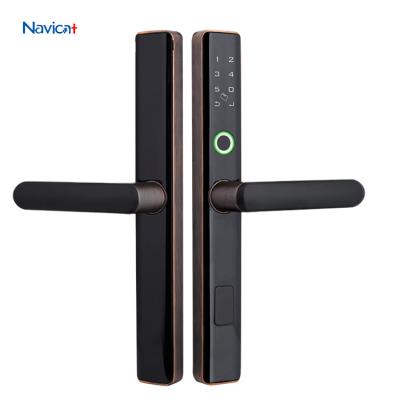 China Electric Excellent Digital Aluminum Accessories Window Glass Sliding Wardrobe Door Locks for sale