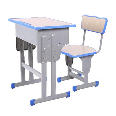 China Strong popular design school furniture student desk sets kids school table and chair and chair set high school furniture for sale for sale