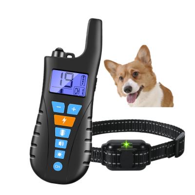 China Wholesale 2600ft Durable Anti Barking Dog Training Waterproof Remote Collar for sale