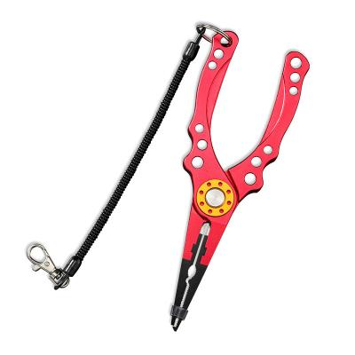 China MULTI FUNCTIONAL Multi Tools Cutter Fishing Scissors Fishing Pliers With Aluminum Handle for sale