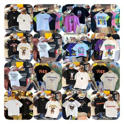 China Anti-pilling in 2022, factories wholesale cheap summer T-shirts and children's clothing design for sale