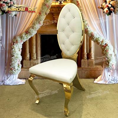 China Modern Luxury Fishtail Throne High Back PU Royal Leather Wedding Banquet Dining Chairs for sale