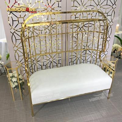 China Modern Wholesale Royal Wedding Banquet Throne Birdcage Chair for sale