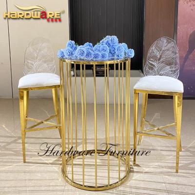 China Newest Modern Bars Furniture Portable Cool Bar Rack Drinks Cocktail Table Bar Table for sale