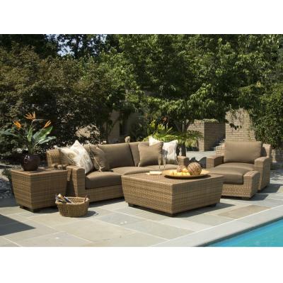 China High End Outdoor Rattan Sofa Furniture Set , Eco-freindly Bisini Outdoor Furniture For UAE for sale