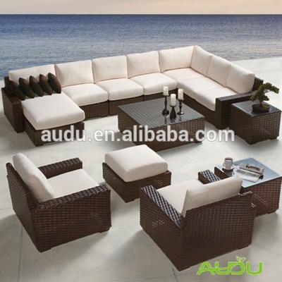 China Eco-freindly Audu Luxury Garden Sofa /Luxury Further Seats Garden Seating Sofa for sale