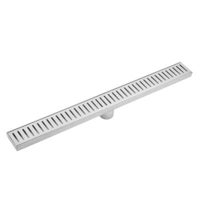 China Modern Linear Filter Cupc Balcony Drain Floor Flexible Shower Channel Drain for sale