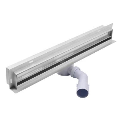 China Modern Linear Floor Drain Channel Invisible Floor Shower Drain for sale