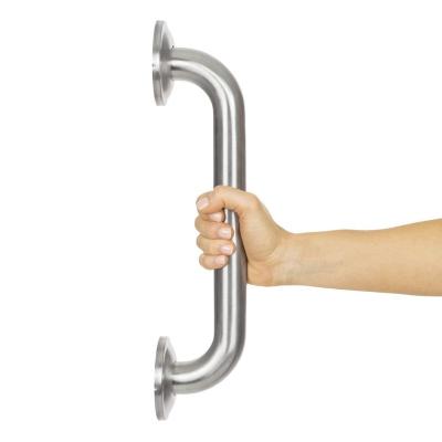 China Modern Bathtub Mounted Metal Grab Bar Balance Railing Shower Aid Bathroom Safety Shower Handle for sale