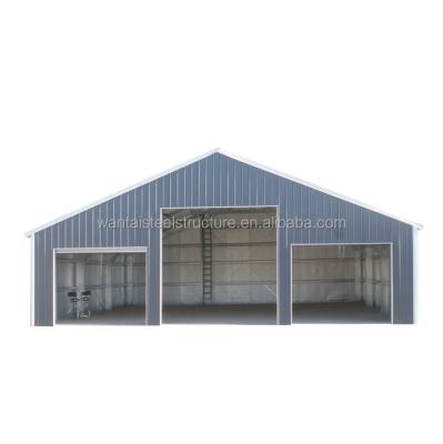 China House Factory Supply Steel Structure Warehouse Storage Shed Steel Fabricated Direct Garage From China for sale