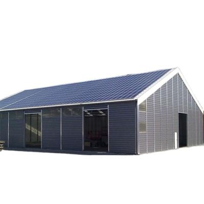 China Modern Self Storage Material Warehouse Suilding Steel Structure Truss Purlin Steel Barn Shed for sale