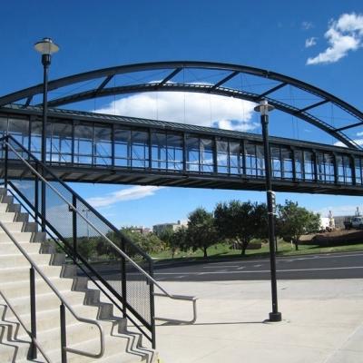 China Steel Structure Bridge Free Design Drawing Prefabricated Steel Pedestrian Bridge for sale