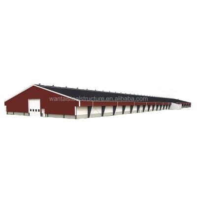 China Workshop Steel Structure Building Poultry Farm Steel Chicken House for sale