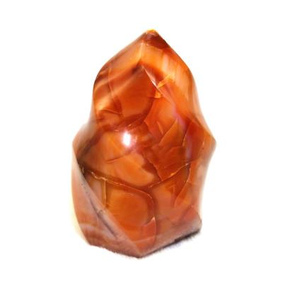 China Wholesale Europe carnelian flame carvings, crystal flames for sale