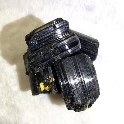 China China Natural Black Tourmaline Tumbled Mineral Quartz Raw Stone for sale