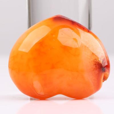 China Crystal Stone Hearts Gemstone Gifts Natural China Carnelian Agate Red Agate Heart for sale