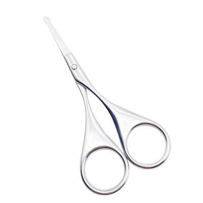 China Professional Cheap Priced Barber Hair Cutting Scissors Mustache Scissors Salon Steel J2 Beard Cutting Scissors for sale