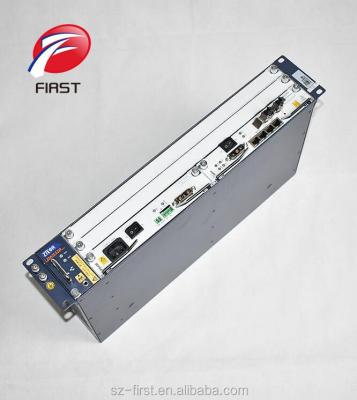 China Original FTTH system ZTE 19 inch ZXA10 C320 OLT chassis, optical line terminal, dual AC+DC power supply input for sale