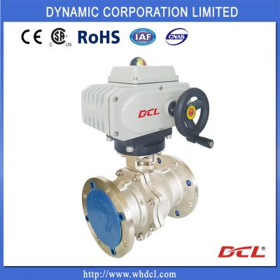 China 100Nm 25W electric valve actuator , modulating quarter turn actuator for sale