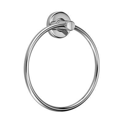 China Modern Wall Mounted Stainless Steel Bathroom Accessories Polished 304 Stainless Steel Towel Ring for sale