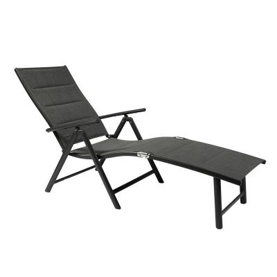 China New Design Folding Bed Folding Bed Furniture Folding Bed Wicker Lounger Modern Outdoor Furniture Design for sale