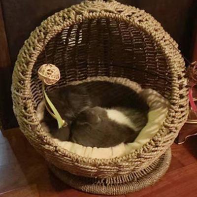 China Waterproof Grinding Claw Sound Resistance To Bite Pet Furniture Cat Swing Bed Cutest Piece Hanging for sale