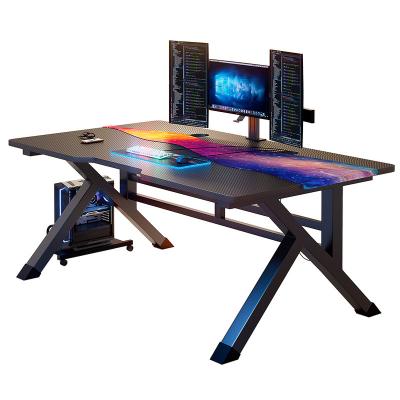 China Other Wholesale Hot Selling Red Gaming Table Furniture Computer Office Desk Gaming Table for sale