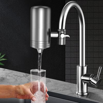 China High Quality Best Price 304 Stainless Steel Membrane Water Filtration Faucet Household Water Purifier UF Faucet For Kitchen for sale