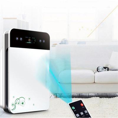 China 2021 air purifiers machine lcd smart screen electronic home air hepa air filter hotel 2021 for sale