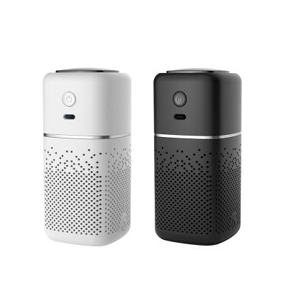 China UVC+HEPA+ANION+RGB Light Home Use Small Portable Low Noise Room Car Air Purifier With HEPA Filter for sale