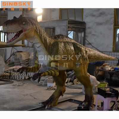 China Jurassic Dinosaur Life Size Allosaurus Animatronic Theme Park Hot Sale Dinosaurs In The Park for sale