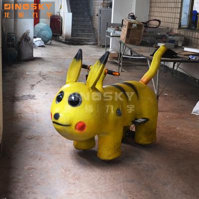 China Outdoor Funny Playground Fun Animatronic Dinosaur Remote Control Cars On Ride for sale