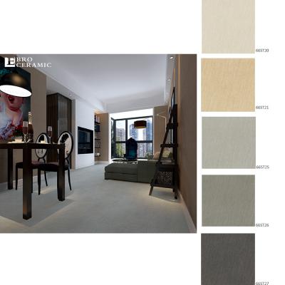 China Foshan Ebro supply basaltina CLASSIC design engineered flooring sandstone porclain body matte finish tiles full for sale