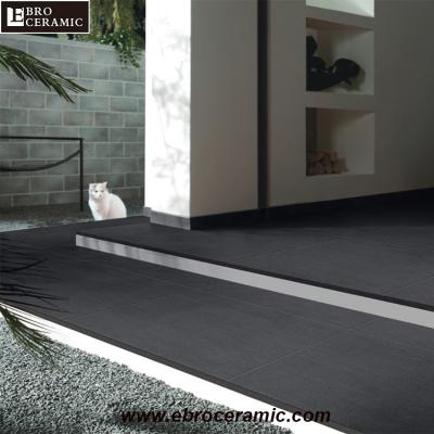 China Modern Hot Sale Rustic Paver Porcelain 24x24 Full Body Matte Dark Gray Non-Slip Flooring Tiles for sale