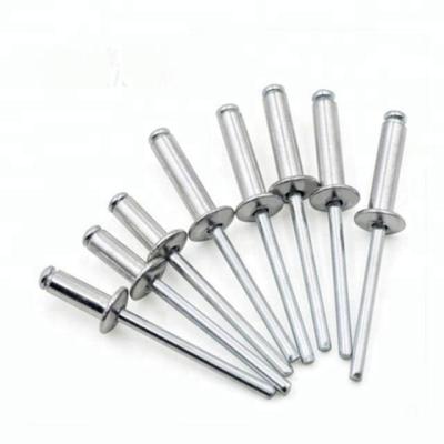 China Stainless All Size 200PCS Aluminum Self-Connecting Rivet Blind Rivets Bend Type Waist Decorative Rivets for sale