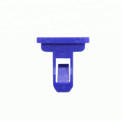 China Plastic Bumper / Fender Clip Push Pin Rivet Fasteners Trim Molding Blue Color Car Panel Sheet for sale