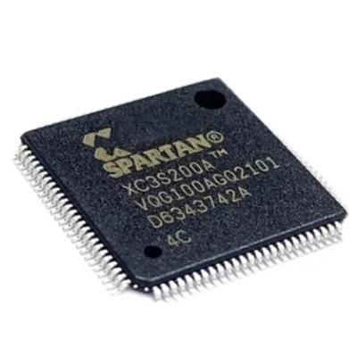 China New Original IC Chip XC3S200A-4VQG100I Integrated Circuits Circuits Electronic Components Parts In Stock XC3S200A-4VQG100C XC3S200A-4VQG100C for sale