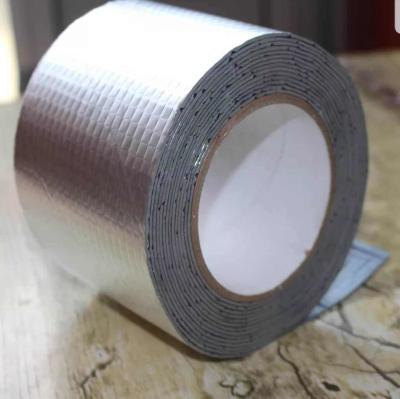 China Silver Aluminum Butyl Tape ‎3/4 Inch High Adhesion Strength For Flashing Windows for sale